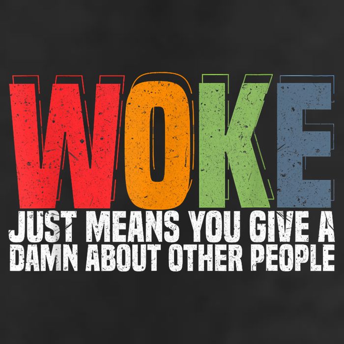 Woke Just Means You Give A Damn About Other People Pride Adult Drive Performance Visor