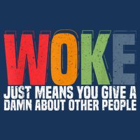 Woke Just Means You Give A Damn About Other People Pride 16 in Basic Backpack
