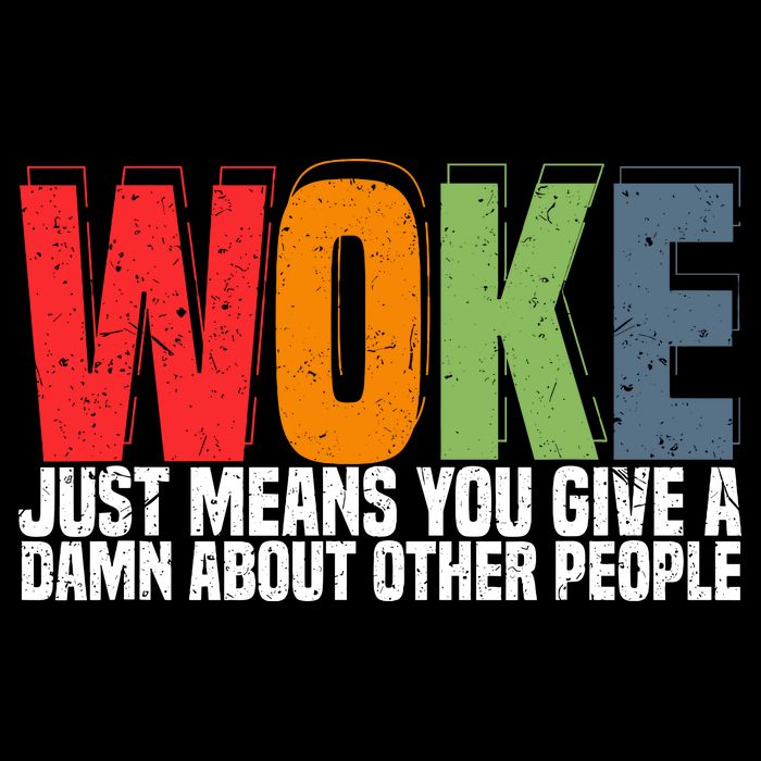 Woke Just Means You Give A Damn About Other People Wool Snapback Cap