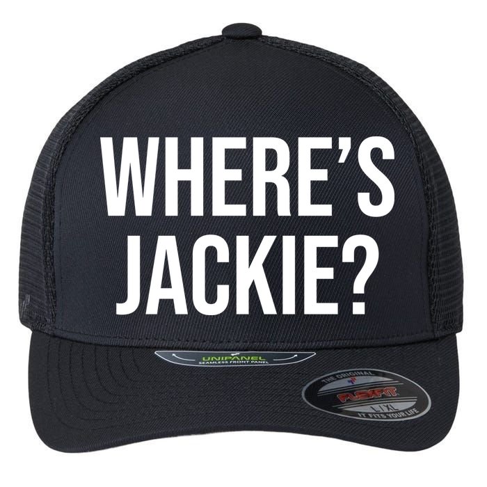 Where's Jackie Meme Flexfit Unipanel Trucker Cap