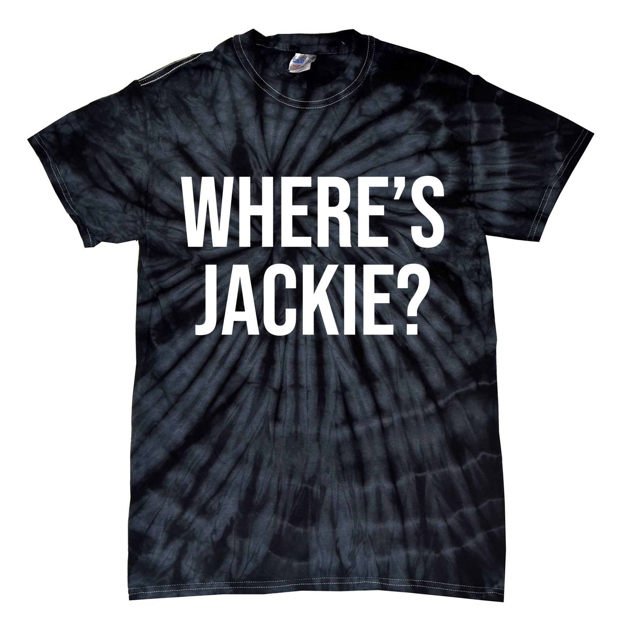 Where's Jackie Meme Tie-Dye T-Shirt