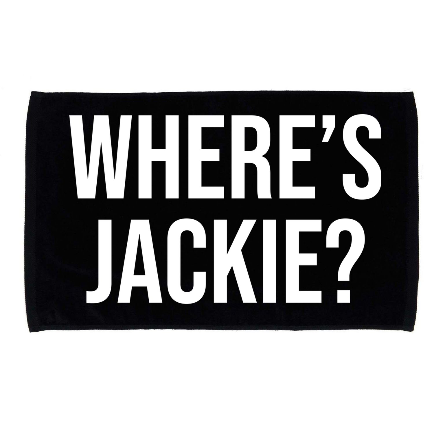 Where's Jackie Meme Microfiber Hand Towel