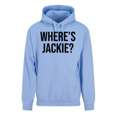 Where's Jackie Meme Unisex Surf Hoodie