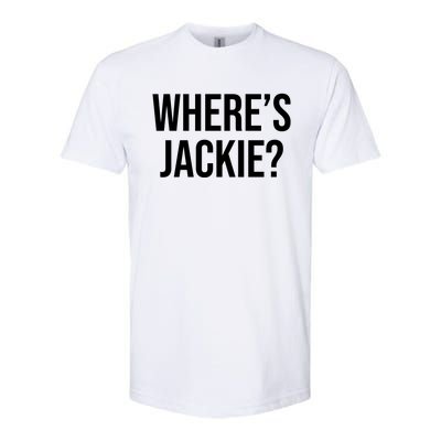 Where's Jackie Meme Softstyle® CVC T-Shirt