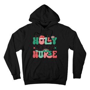 Wolly Jolly Nurse Holiday Graphic Hoodie