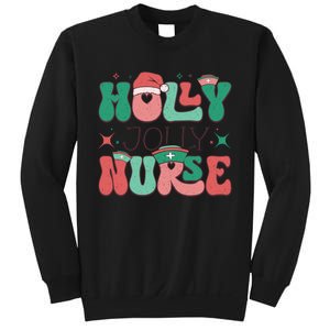 Wolly Jolly Nurse Holiday Graphic Sweatshirt