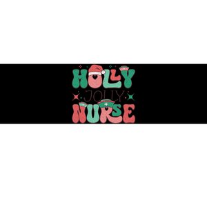 Wolly Jolly Nurse Holiday Graphic Bumper Sticker