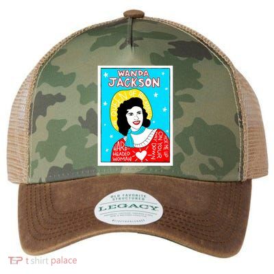 Wanda Jackson Rockabilly Folk Art Legacy Tie Dye Trucker Hat