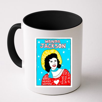 Wanda Jackson Rockabilly Folk Art Mug