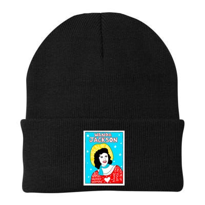 Wanda Jackson Rockabilly Folk Art Beanie