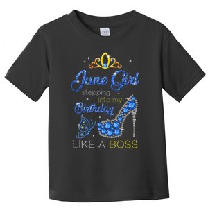 Wo June Stepping Into My Birthday Gift for Gemini Wo Toddler T-Shirt