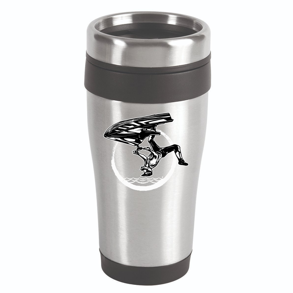 Water Jet Skier Back Flip Design Summer Gift Jet Ski Cool Gift 16oz Travel Tumbler