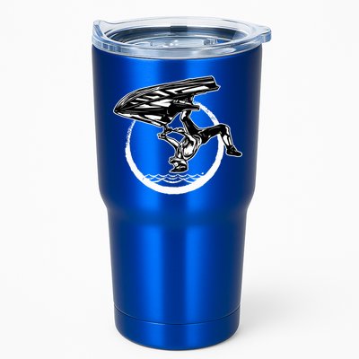 Water Jet Skier Back Flip Design Summer Gift Jet Ski Cool Gift Tumbler