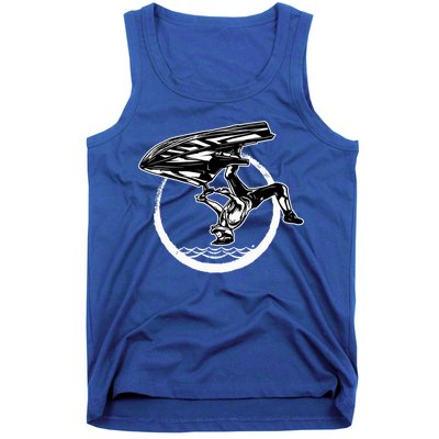 Water Jet Skier Back Flip Design Summer Gift Jet Ski Cool Gift Tank Top