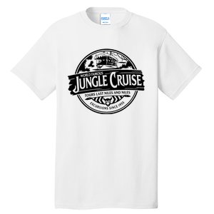 Wdw Journey To Rides Cruise And Attractions Jungle Tall T-Shirt