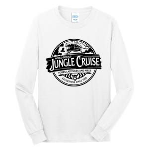 Wdw Journey To Rides Cruise And Attractions Jungle Tall Long Sleeve T-Shirt