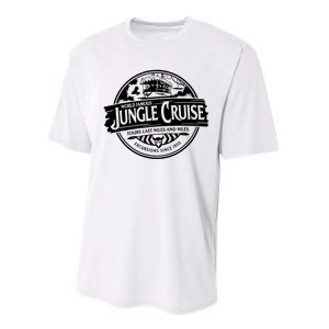 Wdw Journey To Rides Cruise And Attractions Jungle Performance Sprint T-Shirt