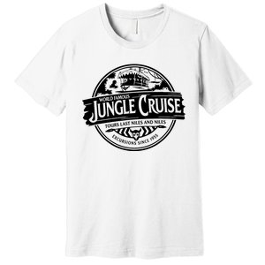 Wdw Journey To Rides Cruise And Attractions Jungle Premium T-Shirt