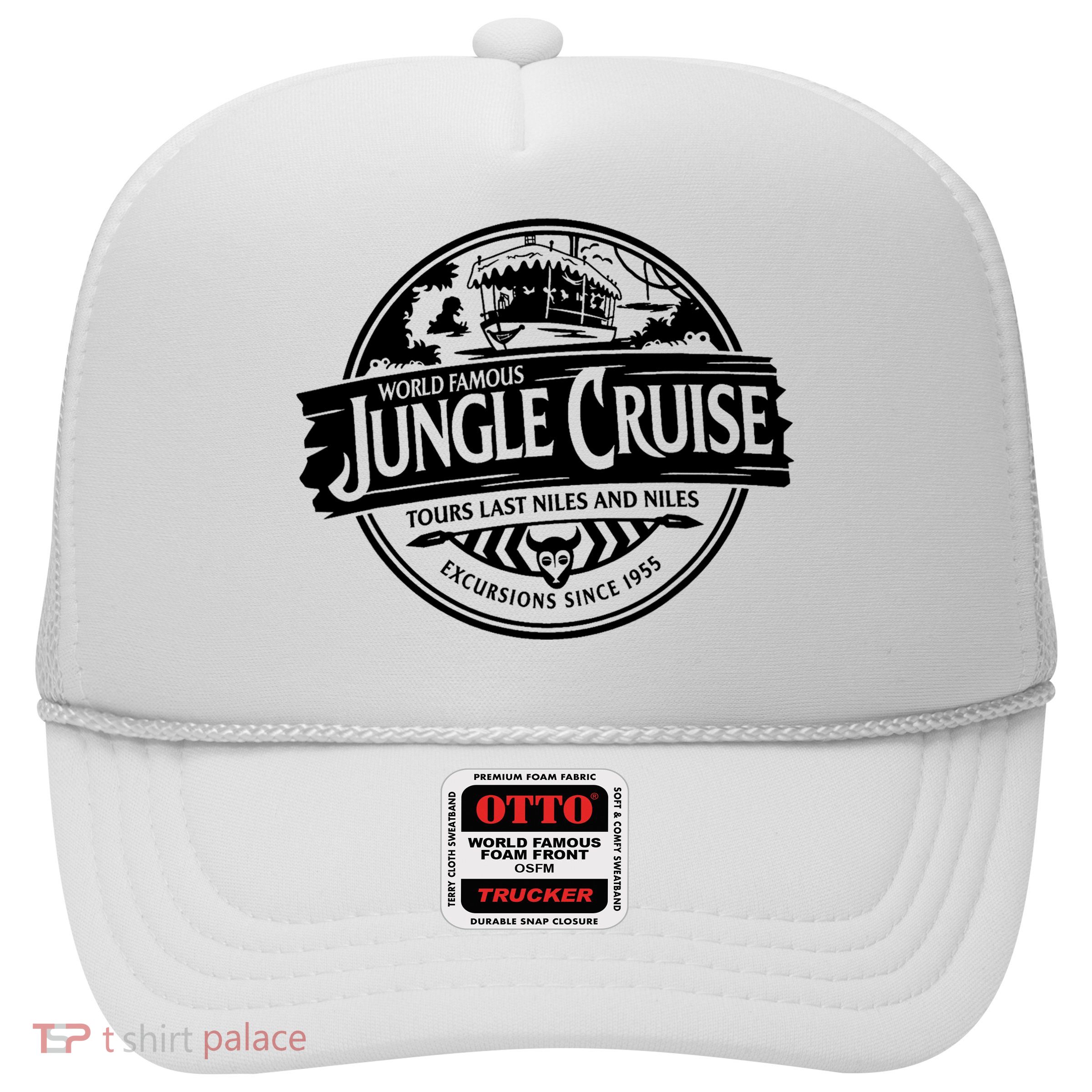 Wdw Journey To Rides Cruise And Attractions Jungle Trucker Hat