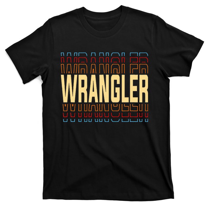 Wrangler Job Title Vintage T-Shirt