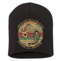 WeRe Just Two Lost Souls Swimming In A Fish Bowl Short Acrylic Beanie
