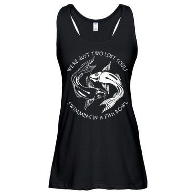 Were Just Two Lost Souls Swimming In A Fish Bowl Love Fan Ladies Essential Flowy Tank