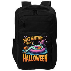 Witch Just Waiting For Halloween Gift Impact Tech Backpack