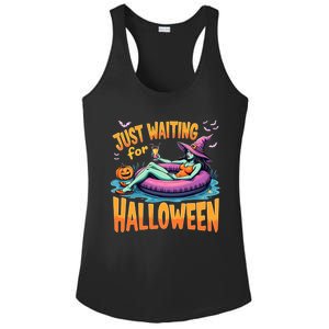 Witch Just Waiting For Halloween Gift Ladies PosiCharge Competitor Racerback Tank