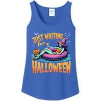 Witch Just Waiting For Halloween Gift Ladies Essential Tank