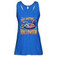 Witch Just Waiting For Halloween Gift Ladies Essential Flowy Tank