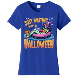 Witch Just Waiting For Halloween Gift Women's T-Shirt