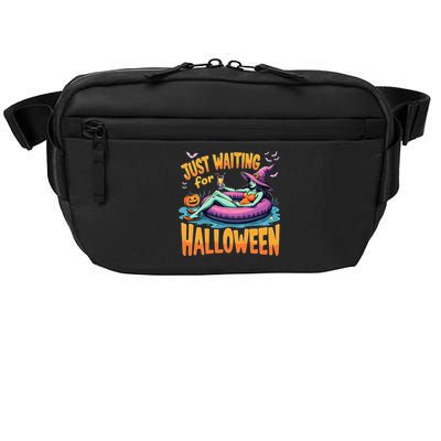 Witch Just Waiting For Halloween Gift Crossbody Pack