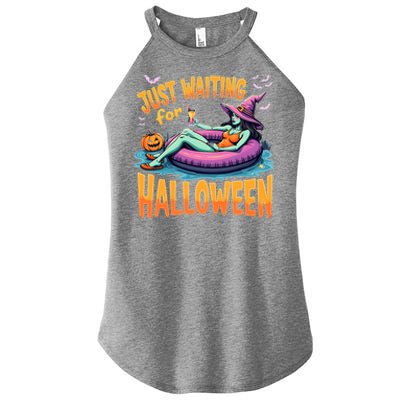 Witch Just Waiting For Halloween Gift Women's Perfect Tri Rocker Tank