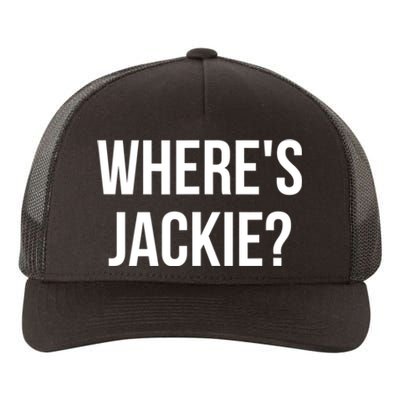 Where's Jackie? Yupoong Adult 5-Panel Trucker Hat