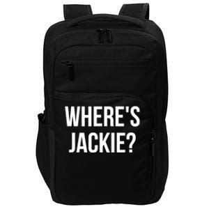 Where's Jackie? Impact Tech Backpack