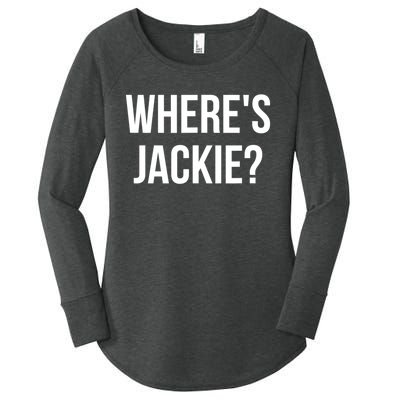 Where's Jackie? Women's Perfect Tri Tunic Long Sleeve Shirt