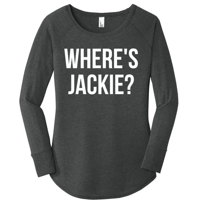 Where's Jackie? Women's Perfect Tri Tunic Long Sleeve Shirt