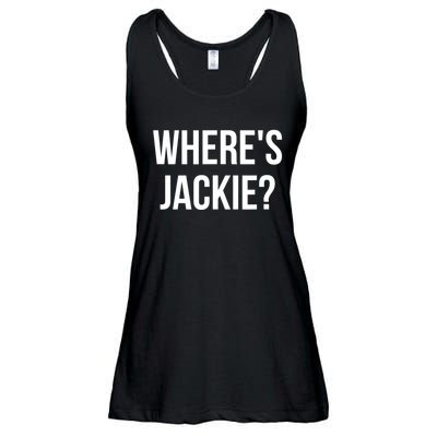 Where's Jackie? Ladies Essential Flowy Tank