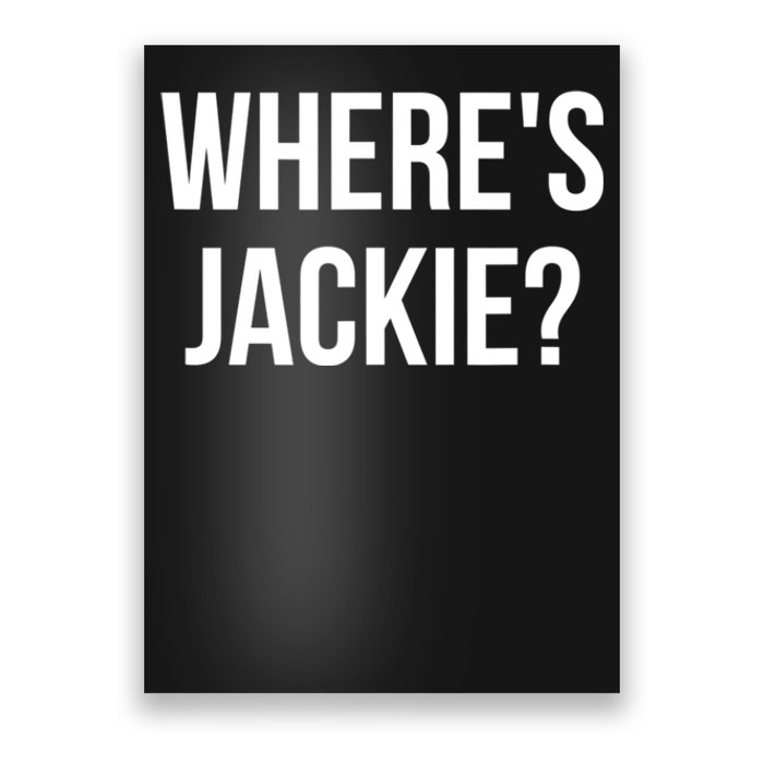 Where's Jackie? Poster