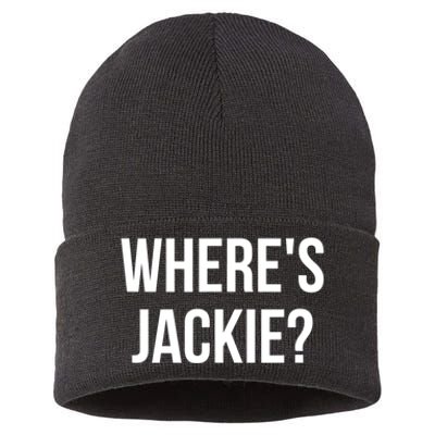 Where's Jackie? Sustainable Knit Beanie