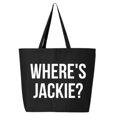 Where's Jackie? 25L Jumbo Tote