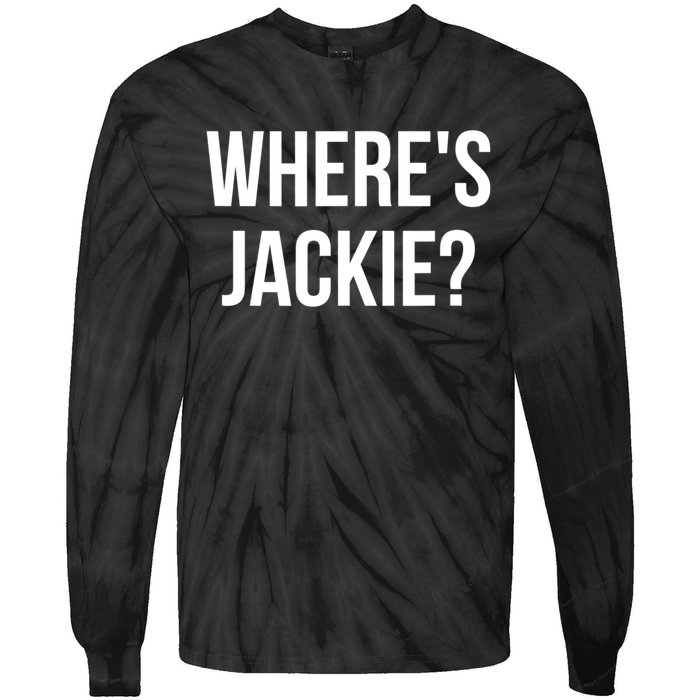 Where's Jackie? Tie-Dye Long Sleeve Shirt