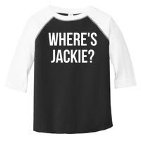 Where's Jackie? Toddler Fine Jersey T-Shirt