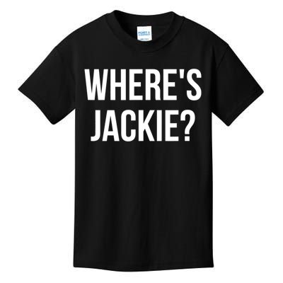 Where's Jackie? Kids T-Shirt