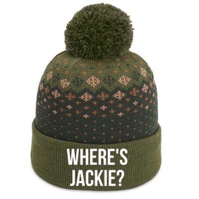 Where's Jackie? The Baniff Cuffed Pom Beanie