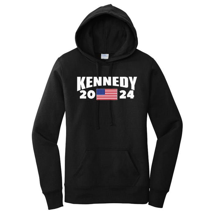 Womens Kennedy 2024 For President Election Women's Pullover Hoodie