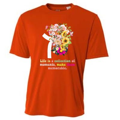 World Kidney Day Inspiring Quotes Kidney Care Flower Women Cooling Performance Crew T-Shirt