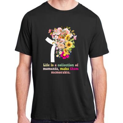 World Kidney Day Inspiring Quotes Kidney Care Flower Women Adult ChromaSoft Performance T-Shirt