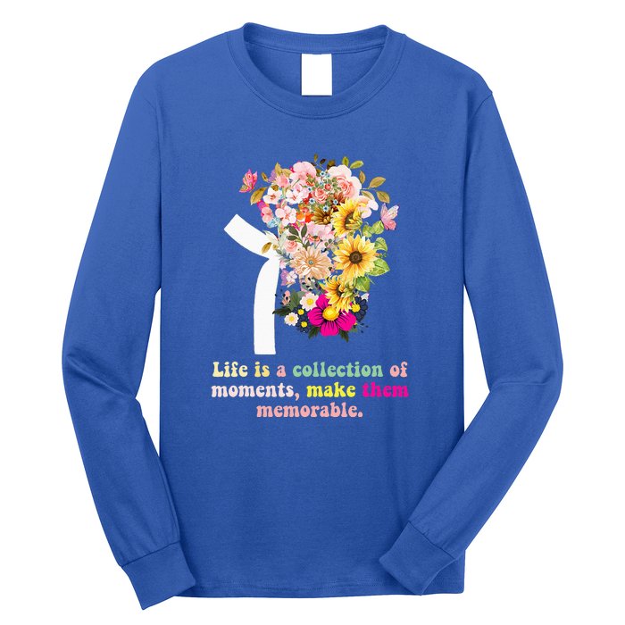 World Kidney Day Inspiring Quotes Kidney Care Flower Women Long Sleeve Shirt