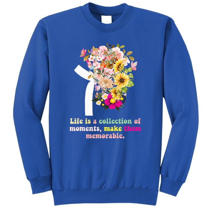 World Kidney Day Inspiring Quotes Kidney Care Flower Women Sweatshirt